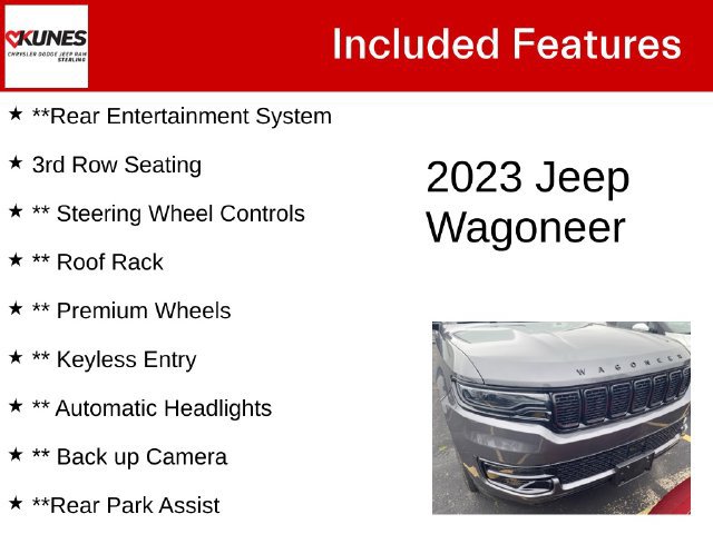 Used 2023 Jeep Wagoneer Series II AWD/4WD image 5