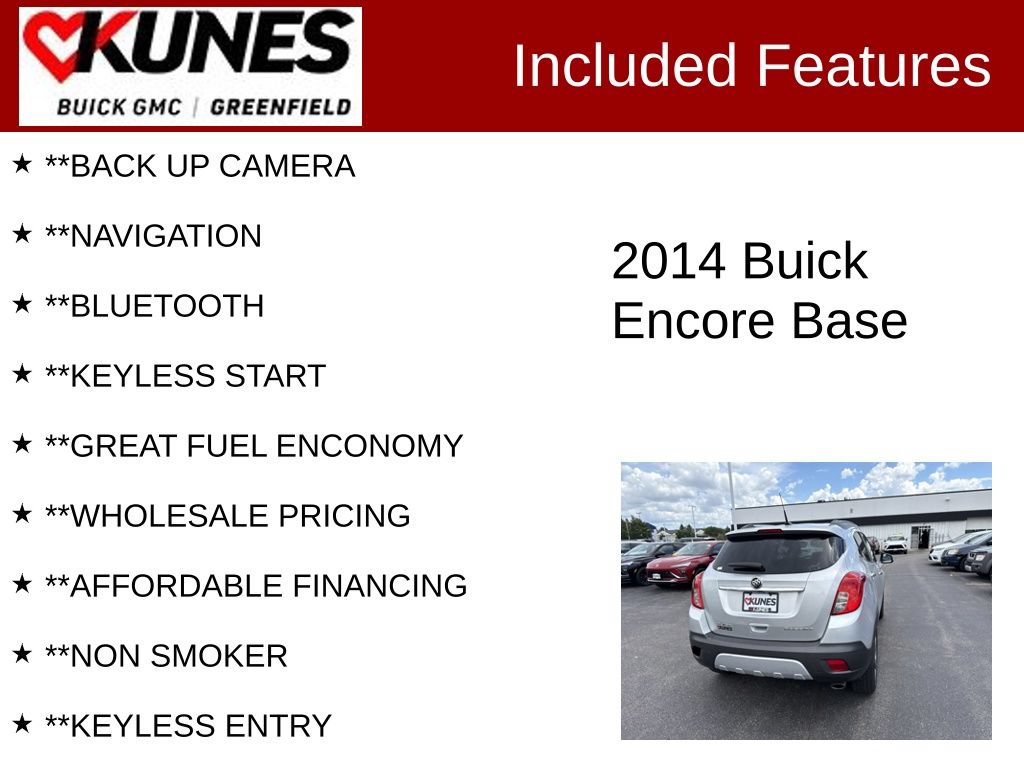 Used 2014 Buick Encore FWD image 2