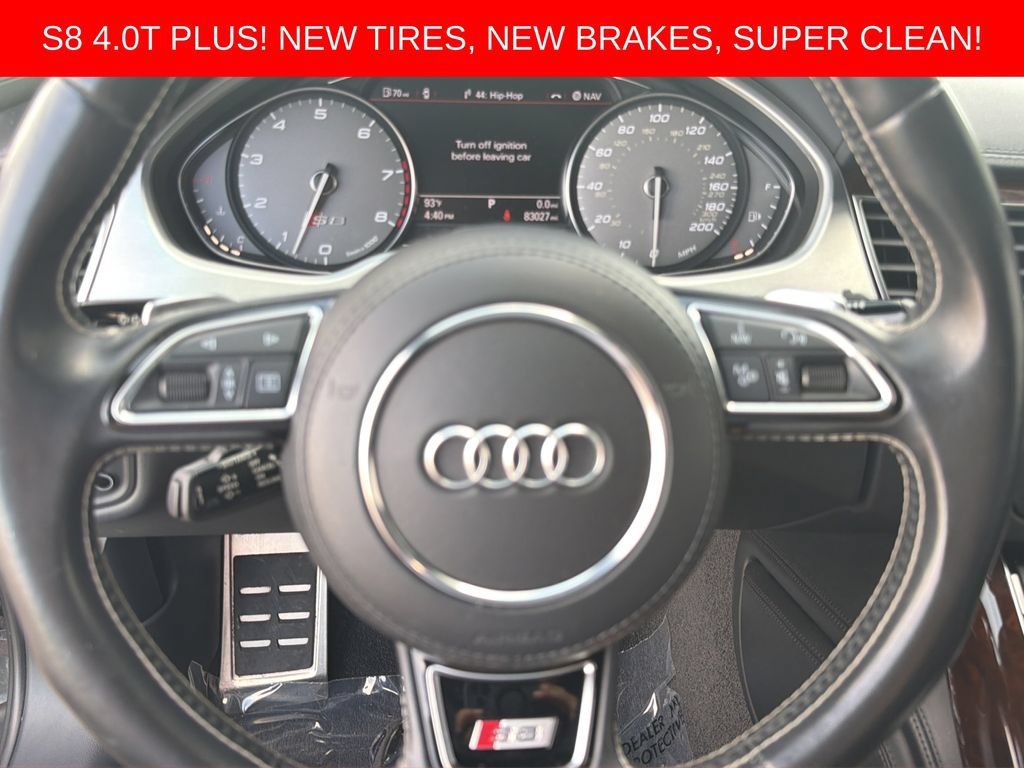 Used 2017 Audi S8 Plus w/ Black Optic Exterior Package AWD/4WD image 18