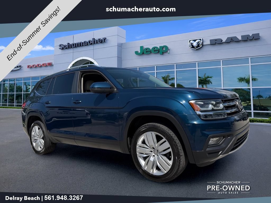 Used 2019 Volkswagen Atlas SE FWD image 1