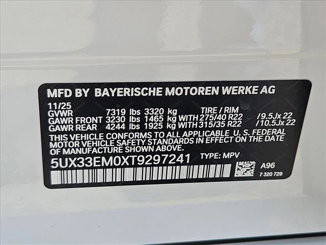 New 2026 BMW X7 M60i w/ Executive Package image 18