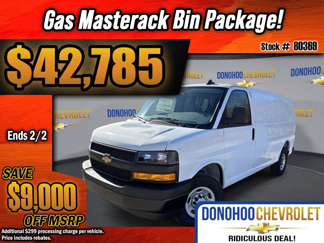 New 2025 Chevrolet Express 2500 w/ Driver Convenience Package