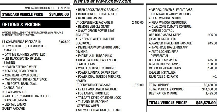 Used 2023 Chevrolet Colorado LT w/ LT Convenience Package III image 2