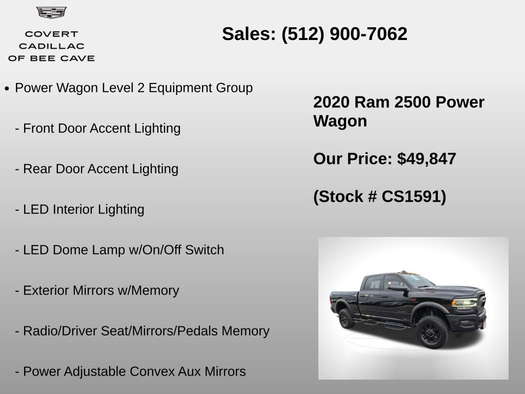 Used 2020 RAM 2500 Power Wagon image 18