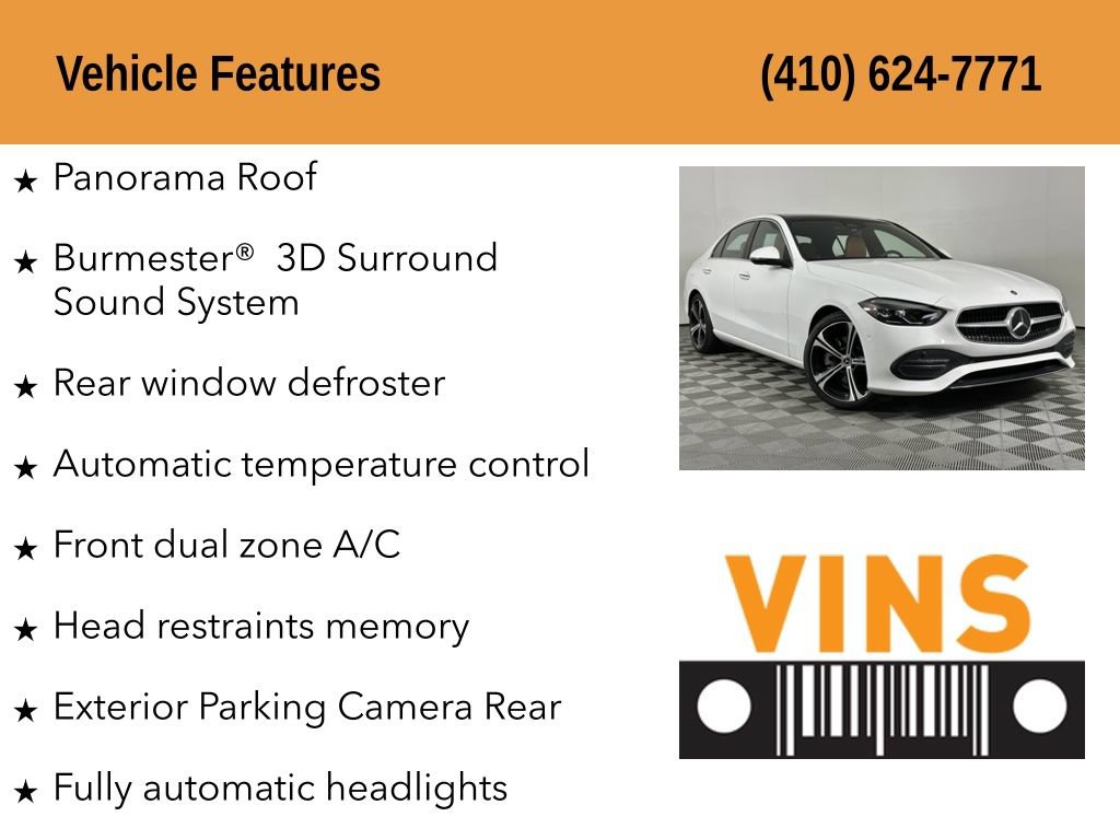 Used 2025 Mercedes-Benz C 300 Sedan image 5
