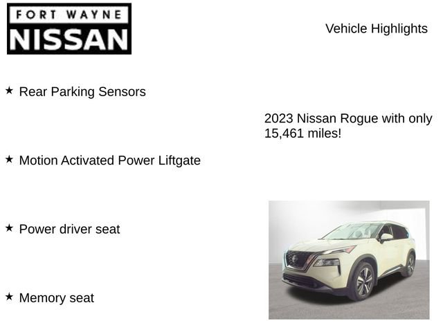Used 2023 Nissan Rogue SL w/ SL Premium Package image 8