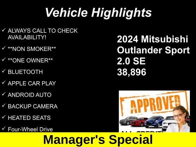 Used 2024 Mitsubishi Outlander Sport SE image 10
