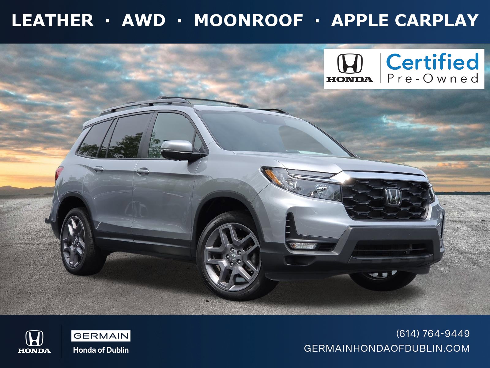 Certified 2023 Honda Passport EX-L