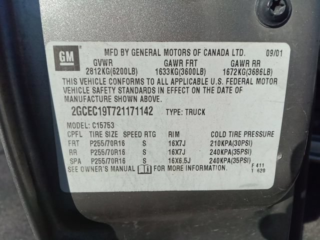 Used 2002 Chevrolet Silverado 1500 LS w/ Heavy Duty Suspension Pkg RWD image 8