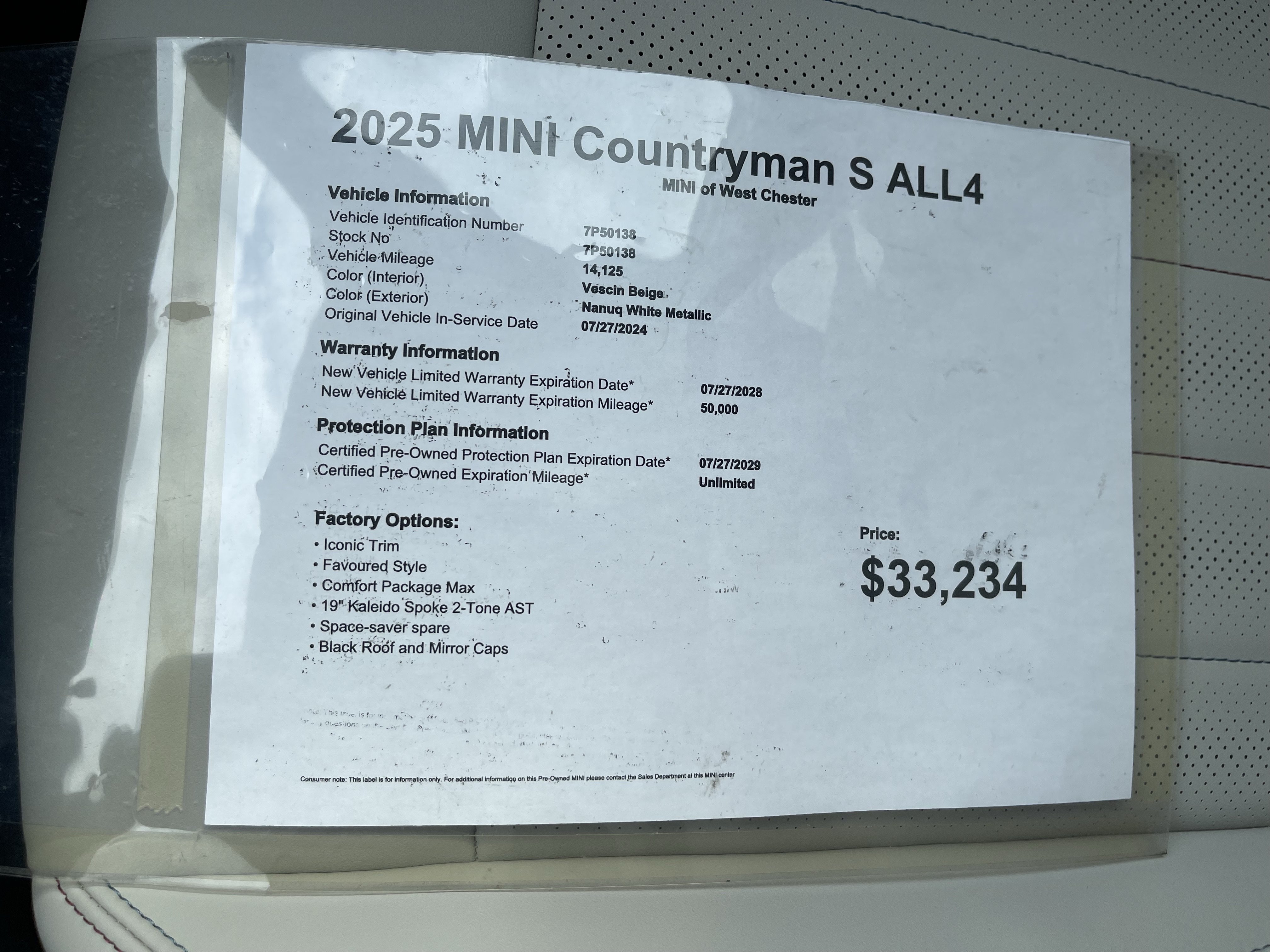 Used 2025 MINI Cooper Countryman S w/ Comfort Package Max AWD/4WD image 19