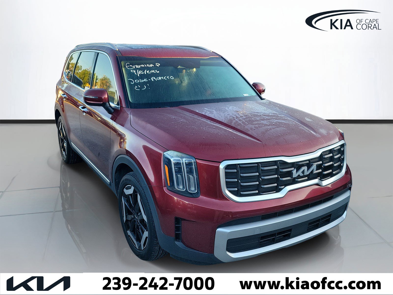Certified 2023 Kia Telluride S w/ S Sunroof Package