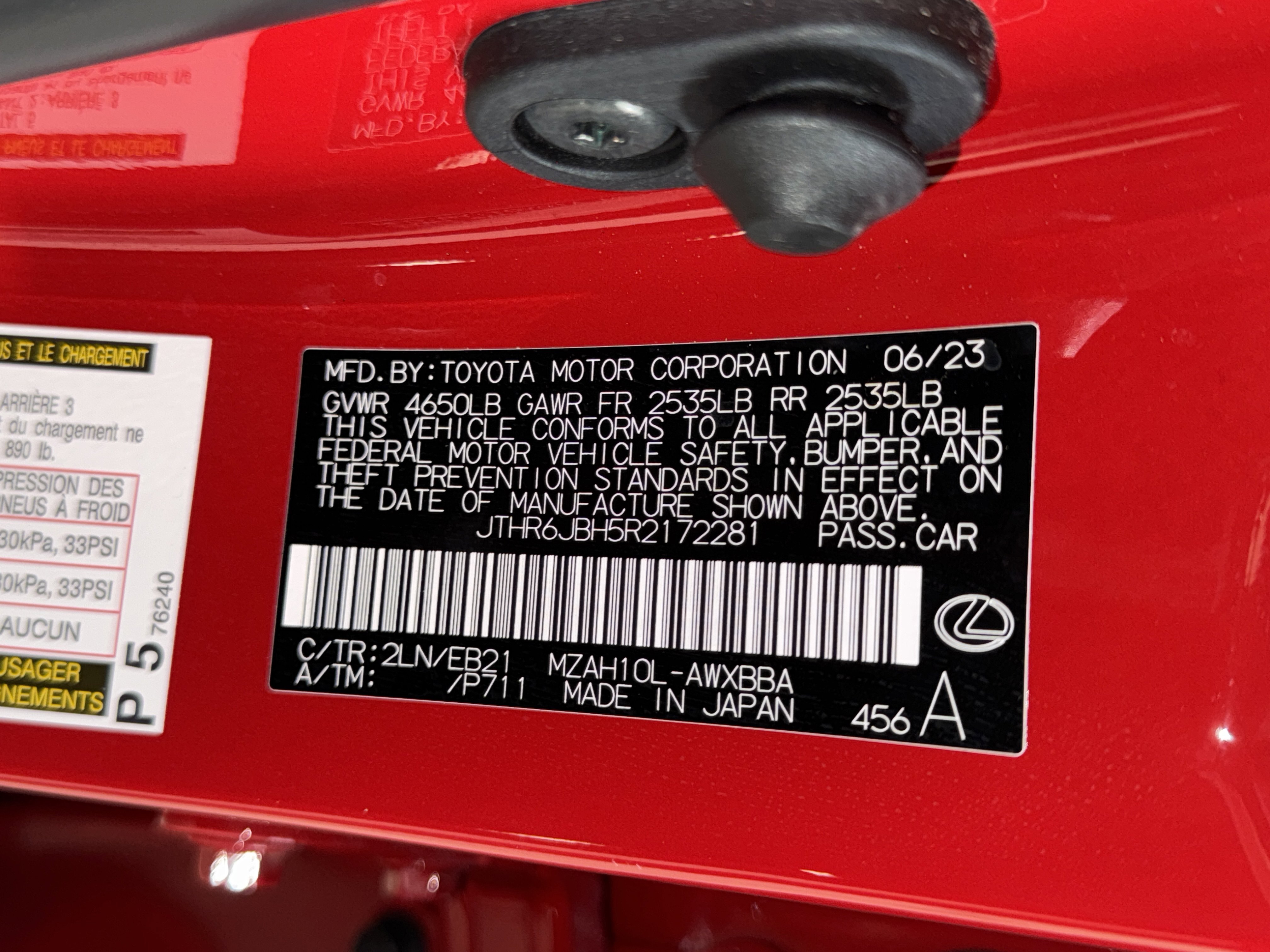 Used 2024 Lexus UX 250h F Sport image 38