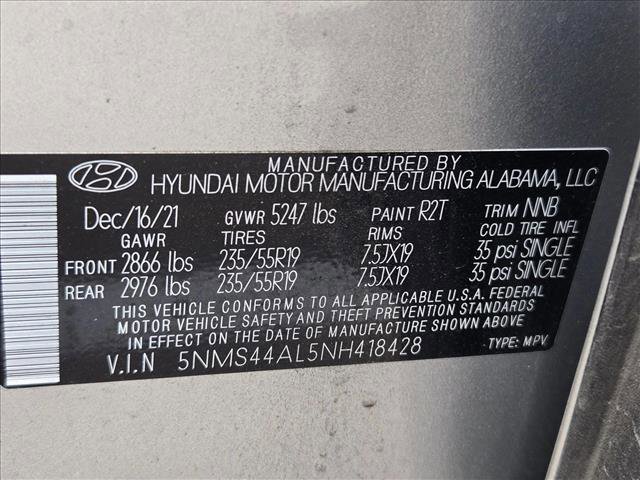 Used 2022 Hyundai Santa Fe Limited image 24
