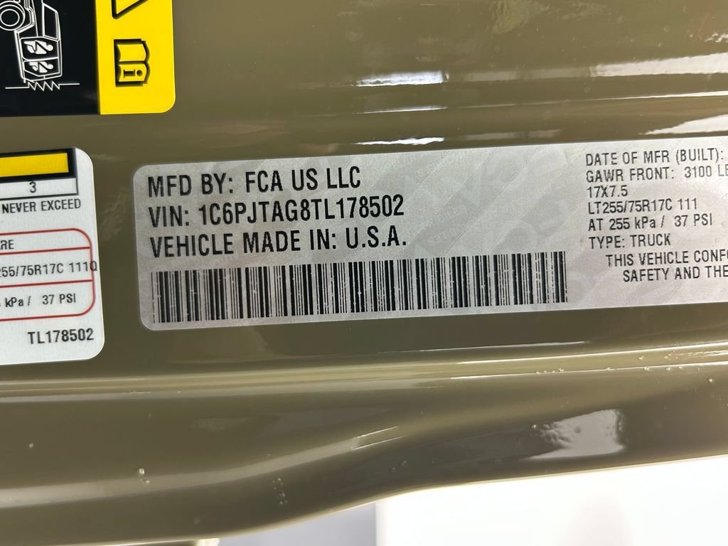 New 2026 Jeep Gladiator Willys AWD/4WD image 11