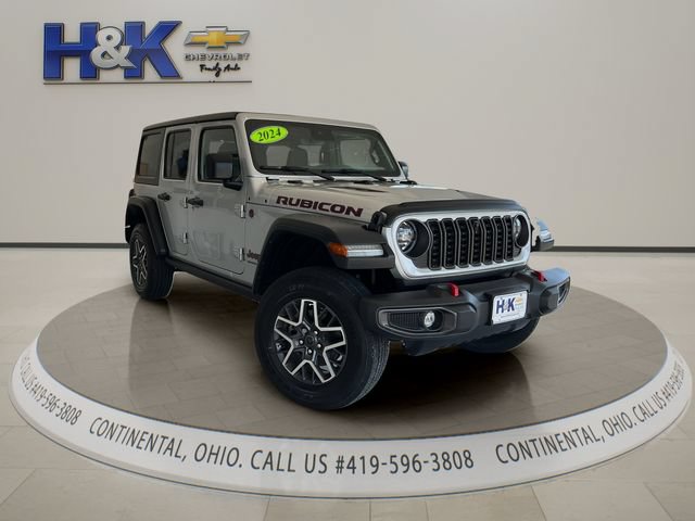 Used 2024 Jeep Wrangler Unlimited Rubicon w/ Technology Group