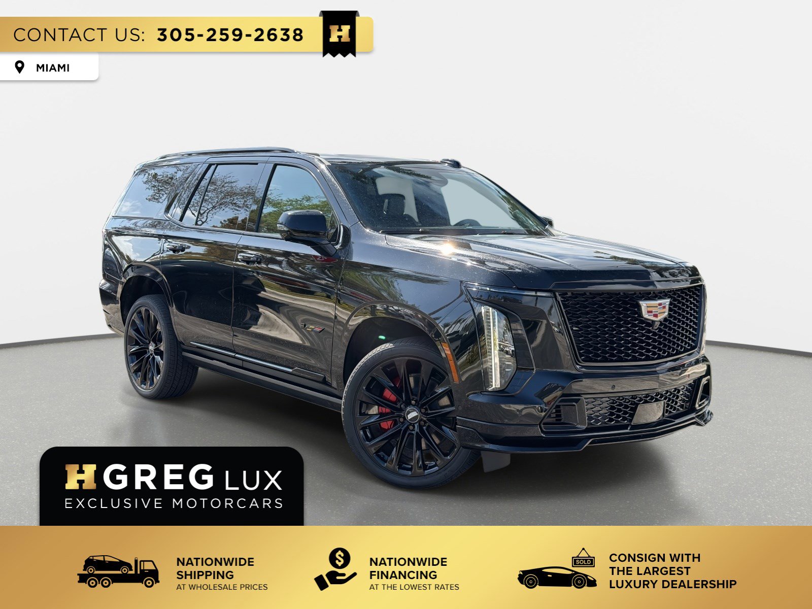 Used 2026 Cadillac Escalade V w/ LPO, ONYX Package AWD/4WD image 1