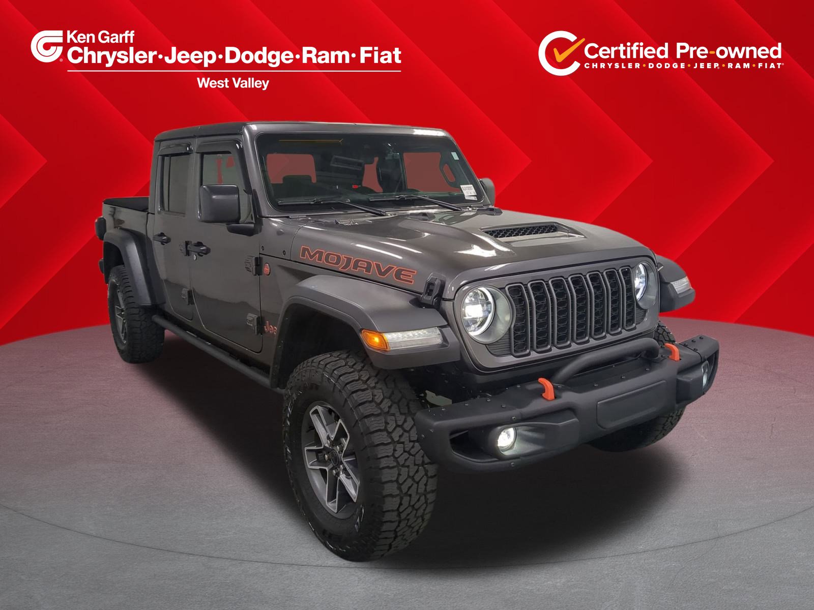 Certified 2025 Jeep Gladiator Mojave w/ Convenience Group image 1