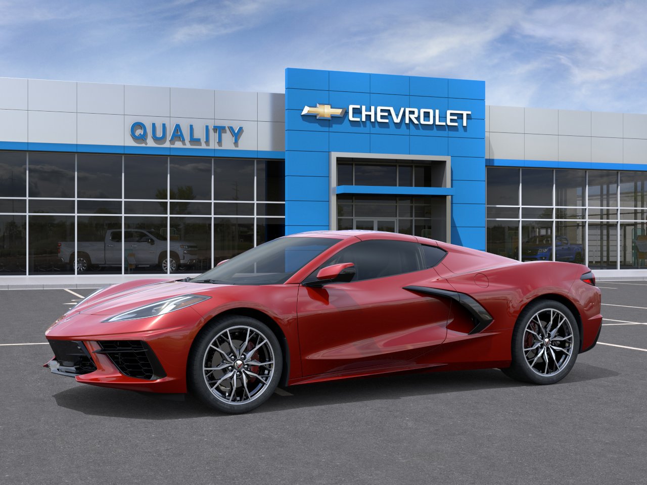 New 2027 Chevrolet Corvette Stingray Coupe w/ Stealth Interior Trim Package RWD image 2