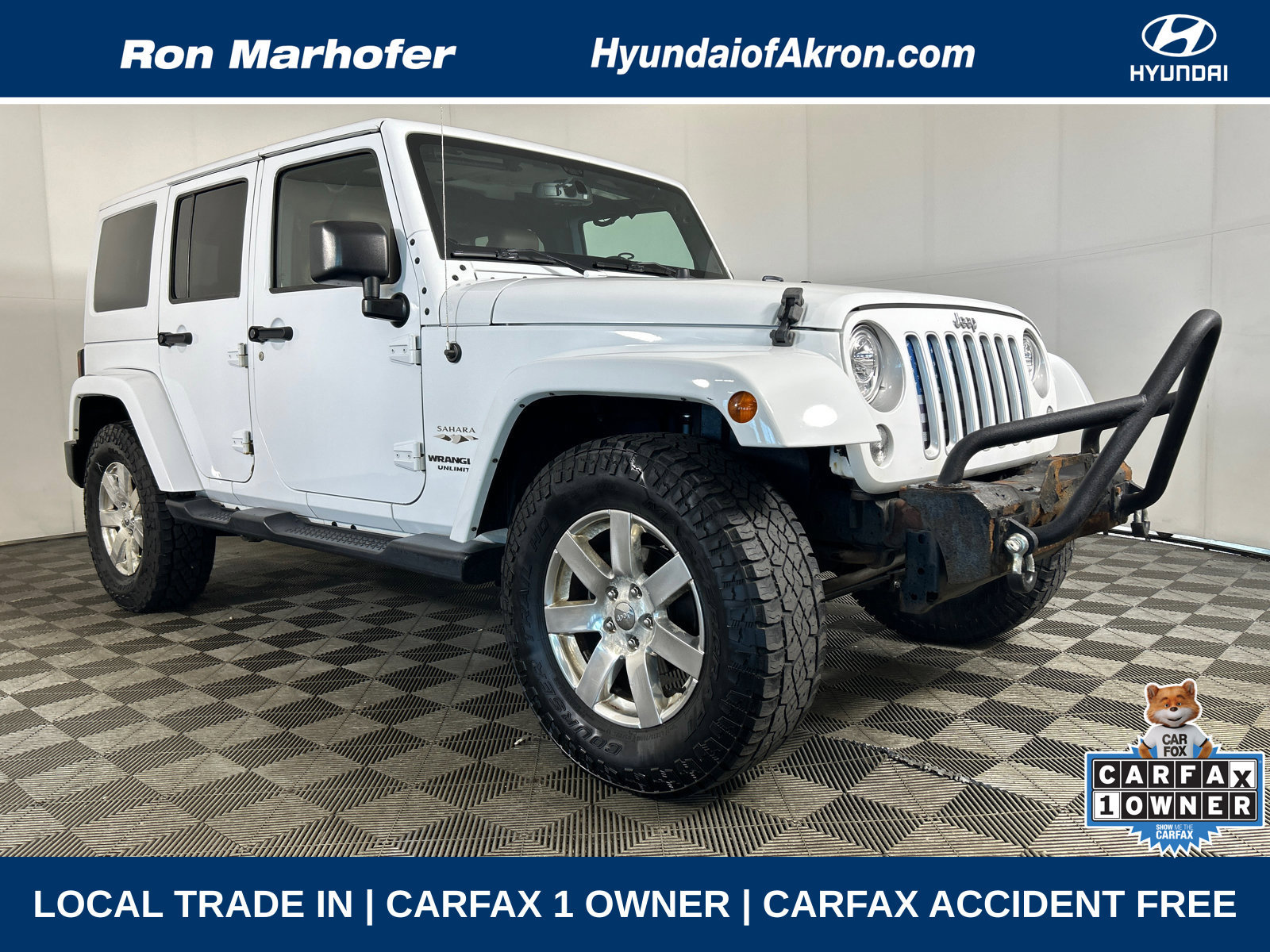 Used 2017 Jeep Wrangler Unlimited Sahara w/ Connectivity Group AWD/4WD 360° Tour