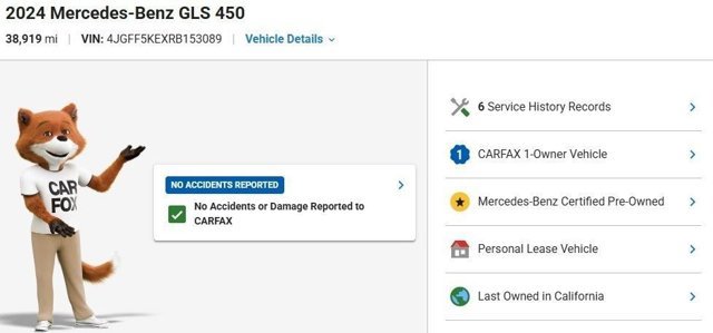 Certified 2024 Mercedes-Benz GLS 450 4MATIC image 3