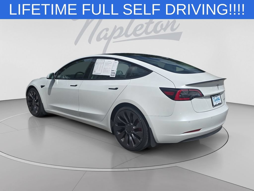 Used 2021 Tesla Model 3 Performance AWD/4WD image 3