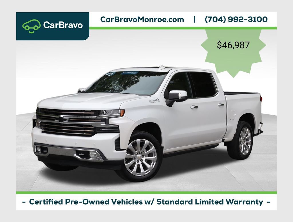 Certified 2021 Chevrolet Silverado 1500 High Country w/ Technology Package