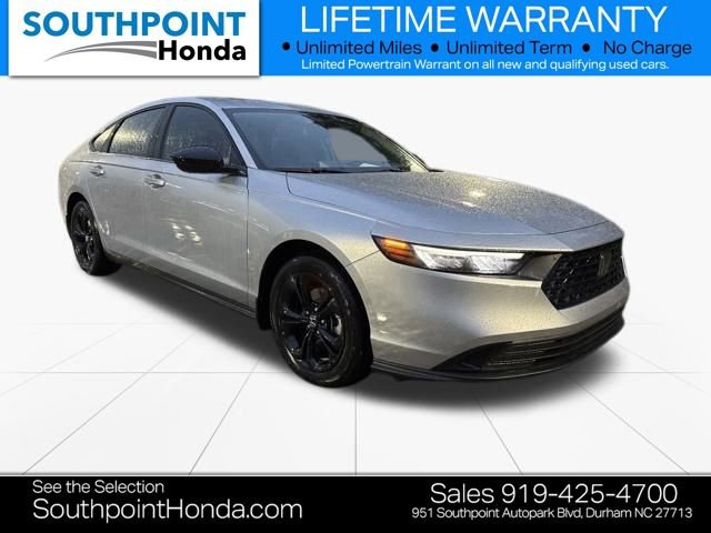 New 2025 Honda Accord SE