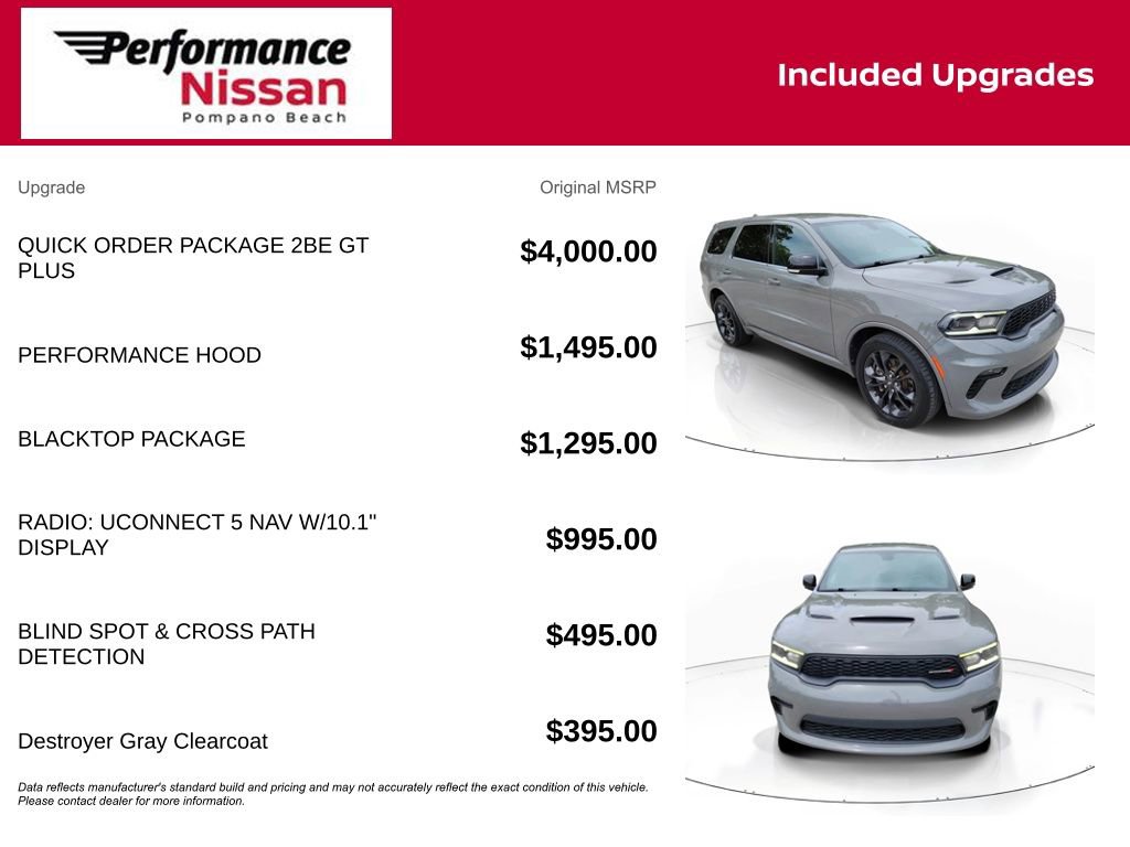 Used 2021 Dodge Durango GT image 7