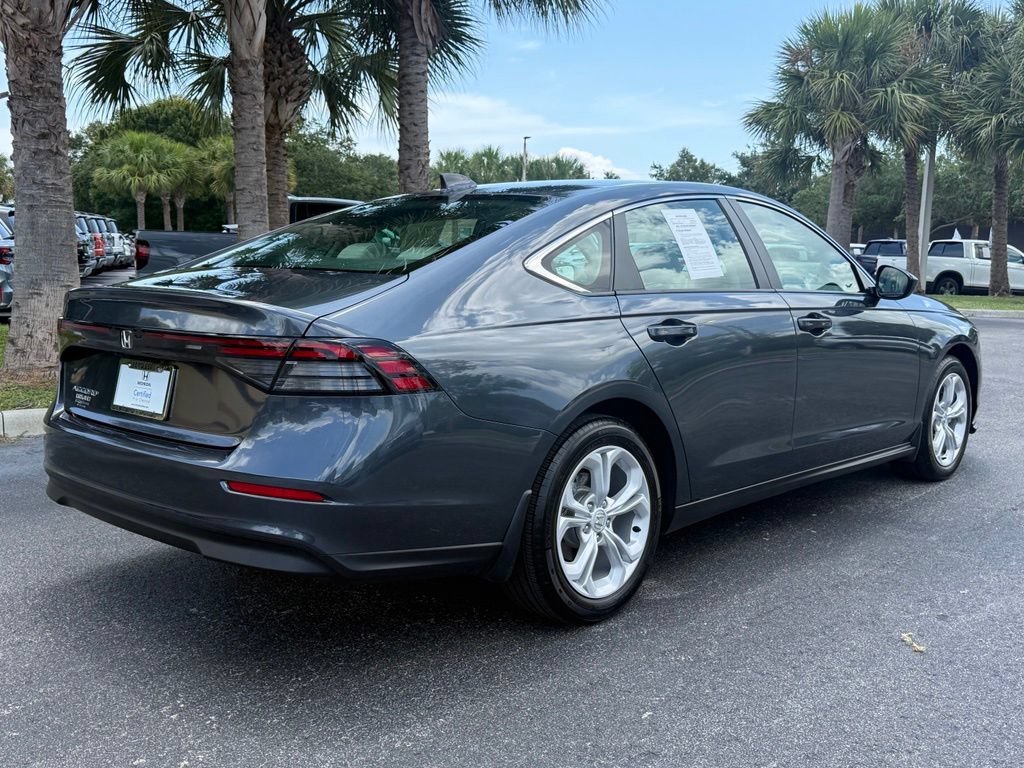 Certified 2025 Honda Accord LX image 5