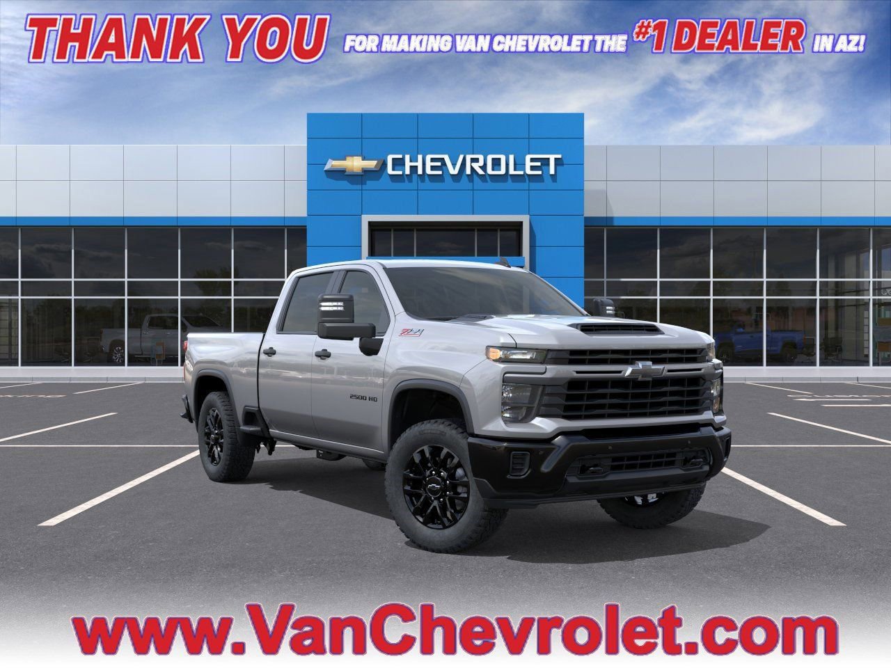 New 2026 Chevrolet Silverado 2500 Custom w/ Custom Value Package AWD/4WD image 1