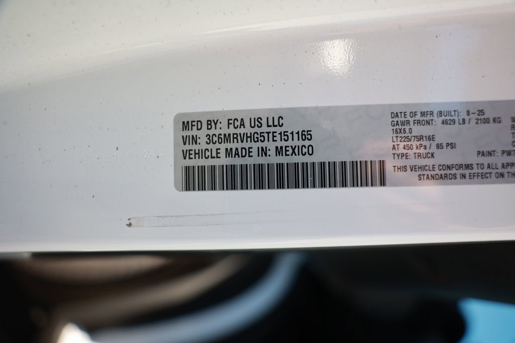 New 2026 RAM ProMaster 3500 w/ Safety Group image 30