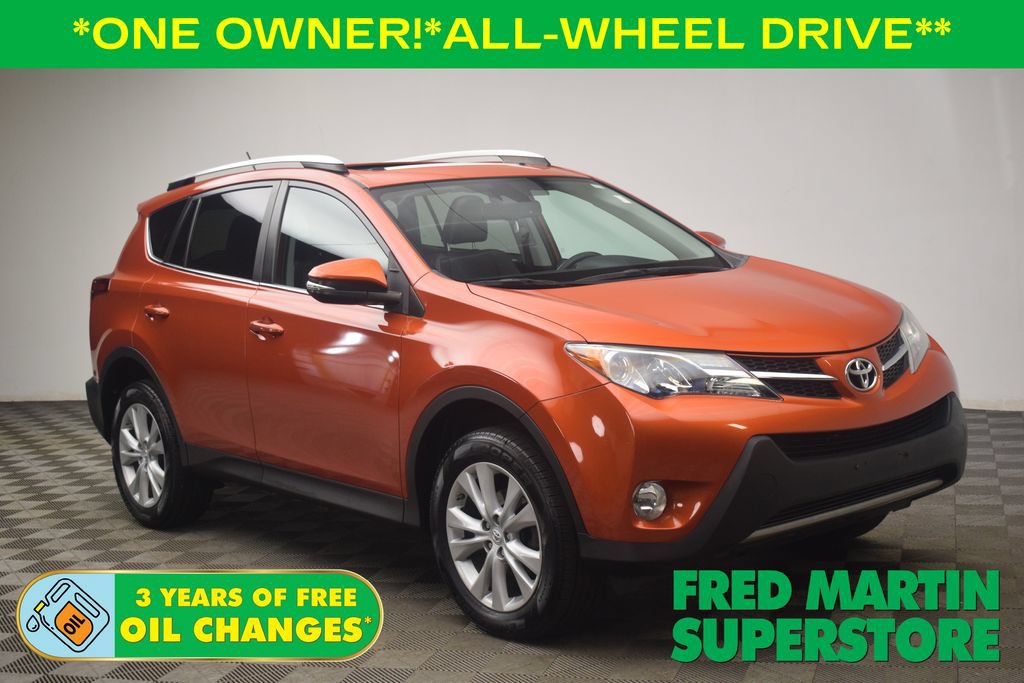 Used 2015 Toyota RAV4 Limited w/ Technology Package AWD/4WD image 1