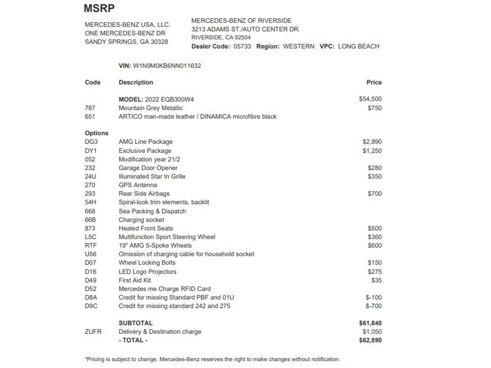 Certified 2022 Mercedes-Benz EQB 300 4MATIC image 27
