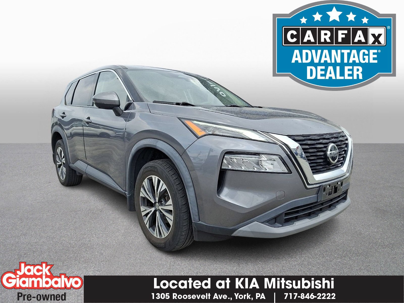 Used 2021 Nissan Rogue SV AWD/4WD image 1