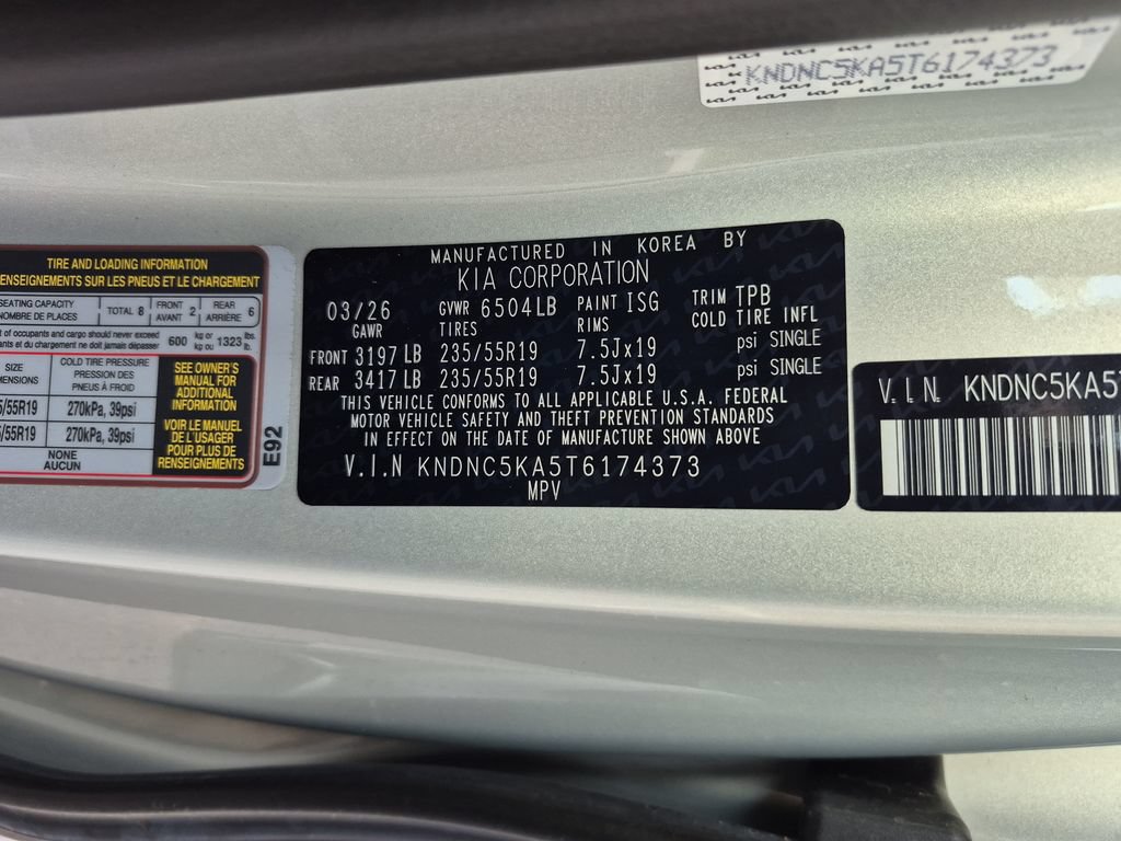 New 2026 Kia Carnival EX FWD image 23