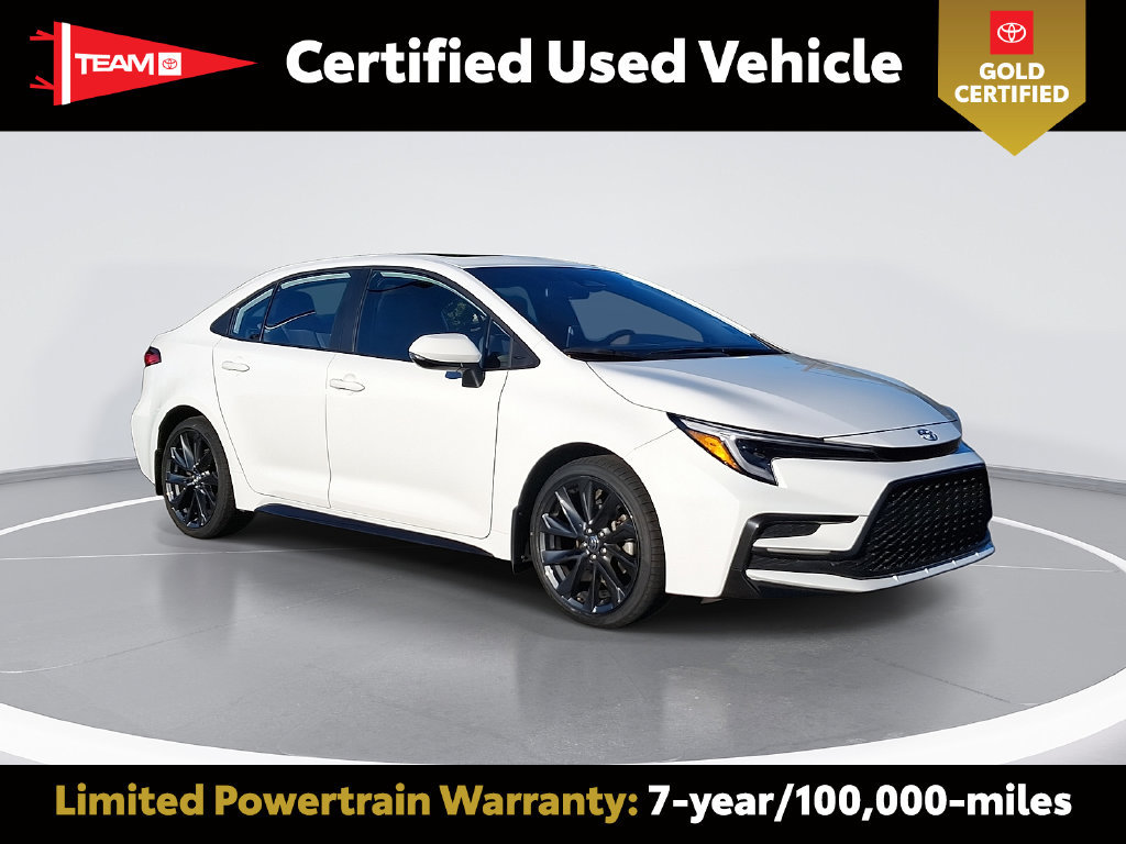 Certified 2025 Toyota Corolla SE w/ SE Premium Package FWD 360° Tour