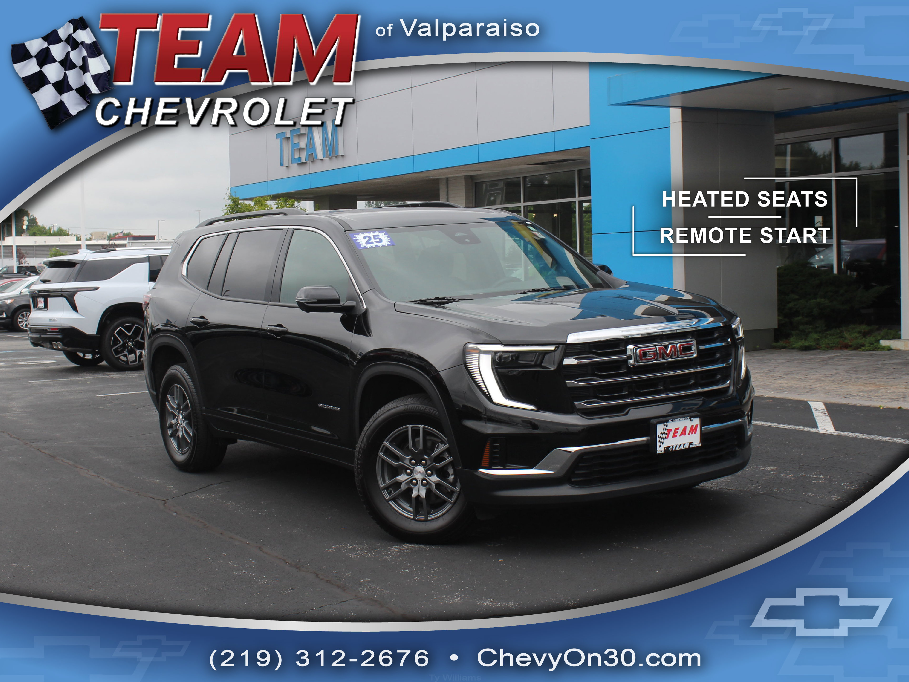 Certified 2025 GMC Acadia Elevation AWD/4WD image 1