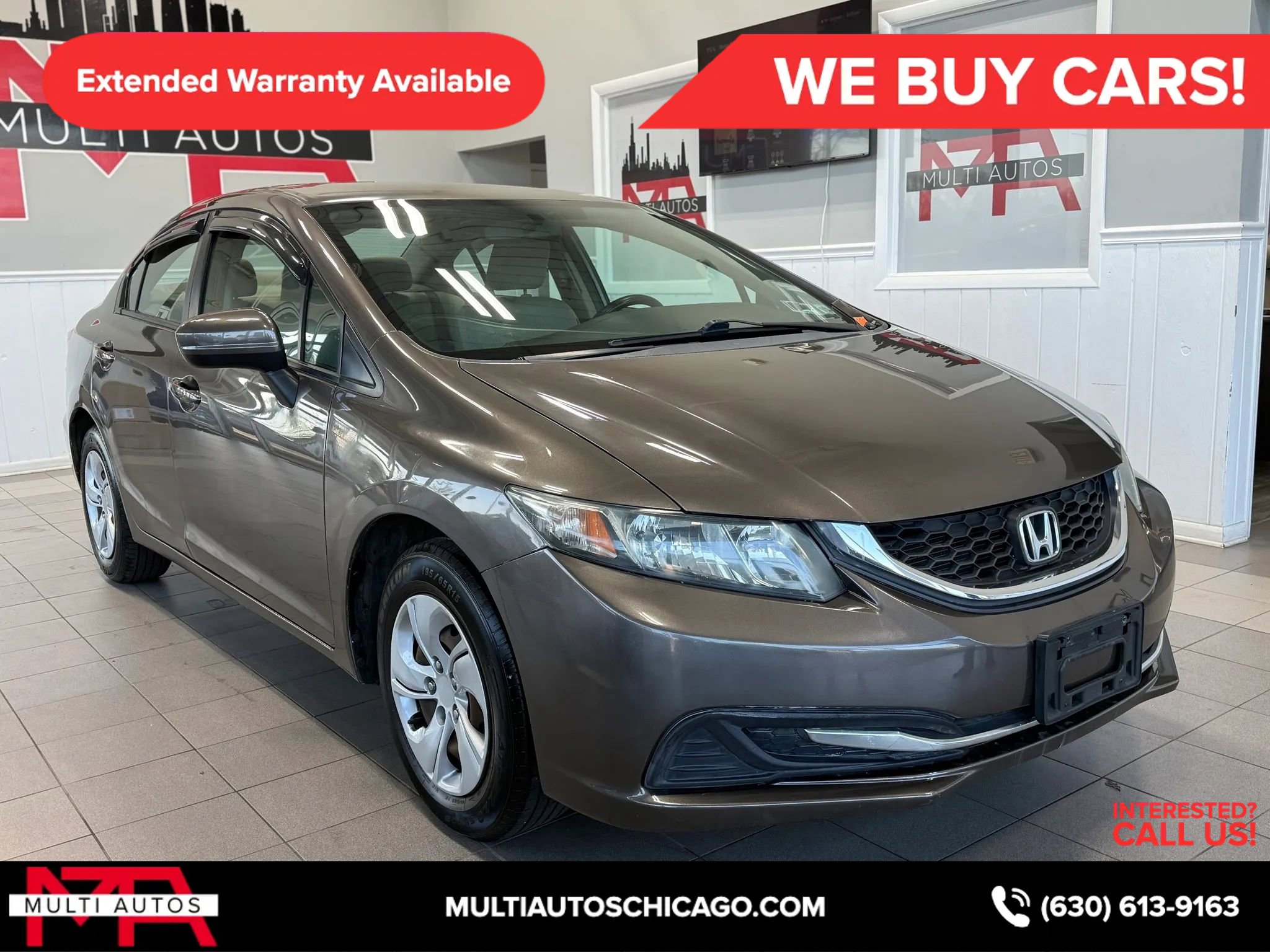 Used 2014 Honda Civic LX image 3
