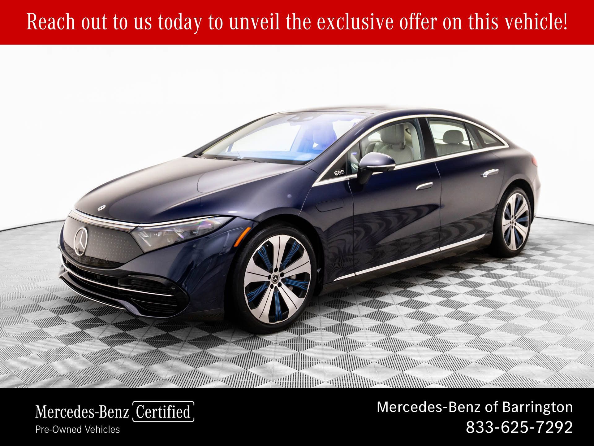 Used 2023 Mercedes-Benz EQS 450+ 4MATIC Sedan image 1