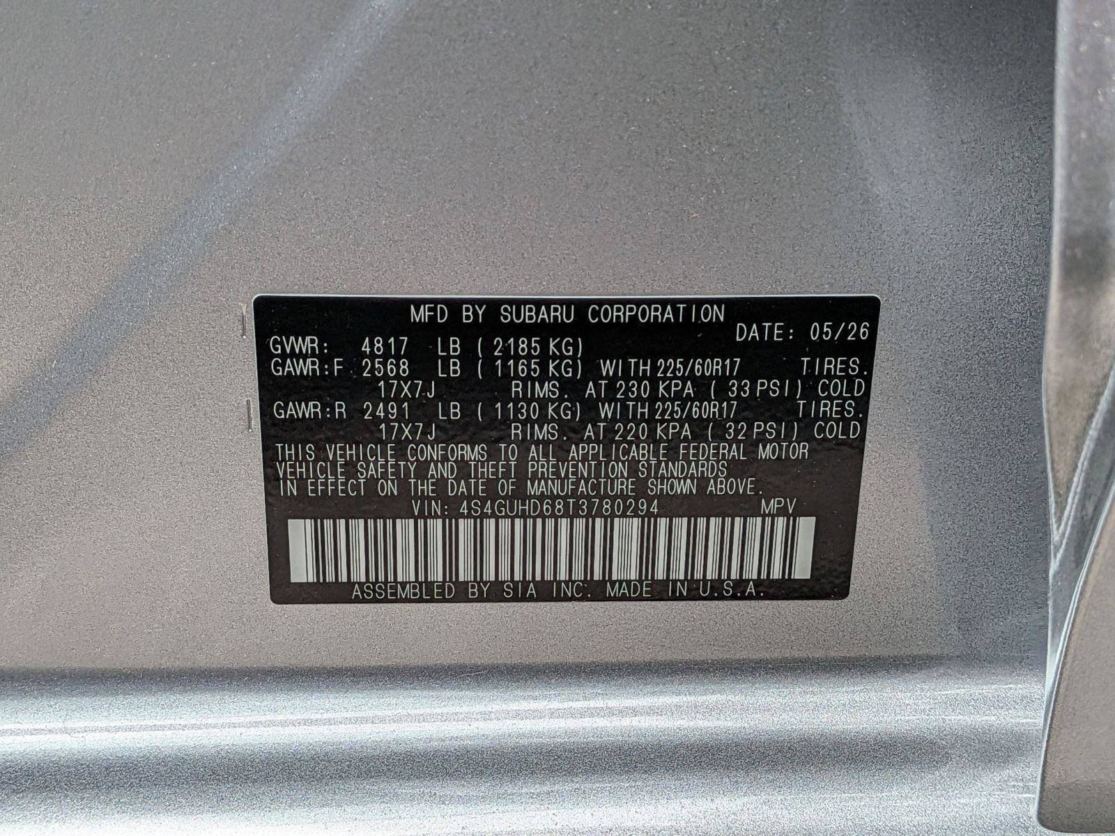 New 2026 Subaru Crosstrek 2.0i Premium AWD/4WD image 39