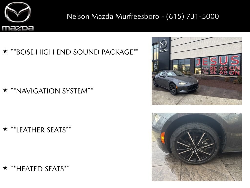 Certified 2024 MAZDA MX-5 Miata RF Grand Touring image 32