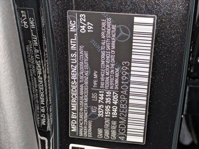 Certified 2023 Mercedes-Benz EQS 450+ 4MATIC SUV image 27