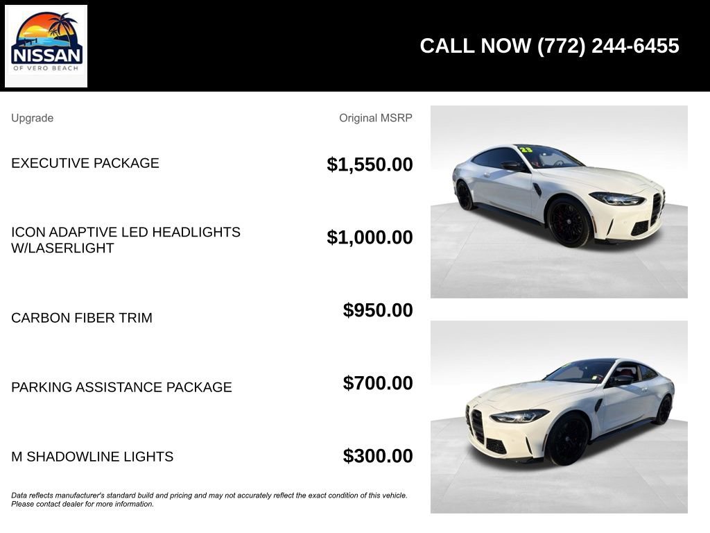 Used 2023 BMW M4 Competition w/ Executive Package image 6