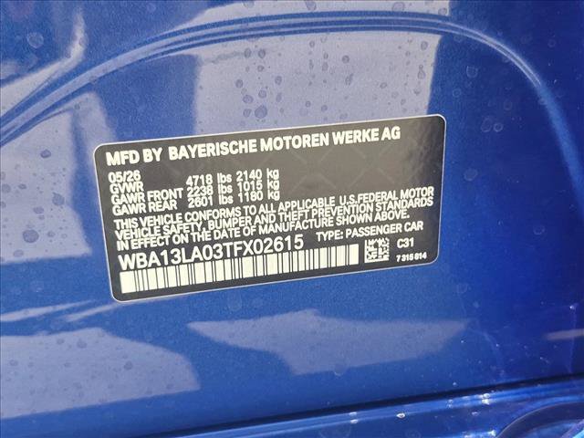 New 2026 BMW 330i Sedan w/ M Sport Package RWD image 18