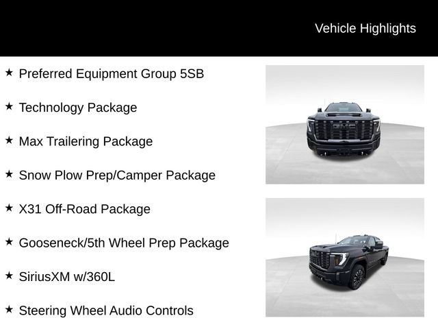 Certified 2024 GMC Sierra 2500 Denali Ultimate w/ Max Trailering Package AWD/4WD image 13