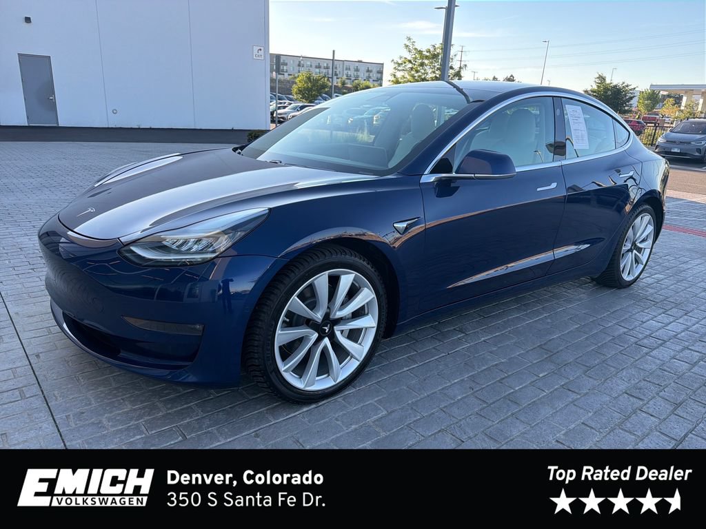 Used 2018 Tesla Model 3 Long Range AWD/4WD image 1