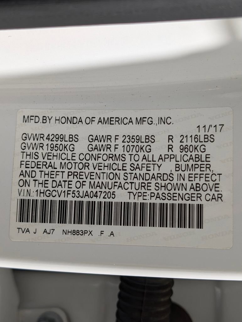 Used 2018 Honda Accord EX-L image 25