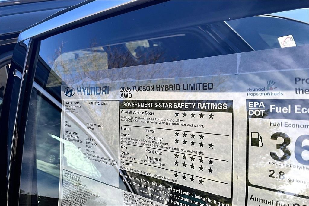 New 2026 Hyundai Tucson Limited image 14