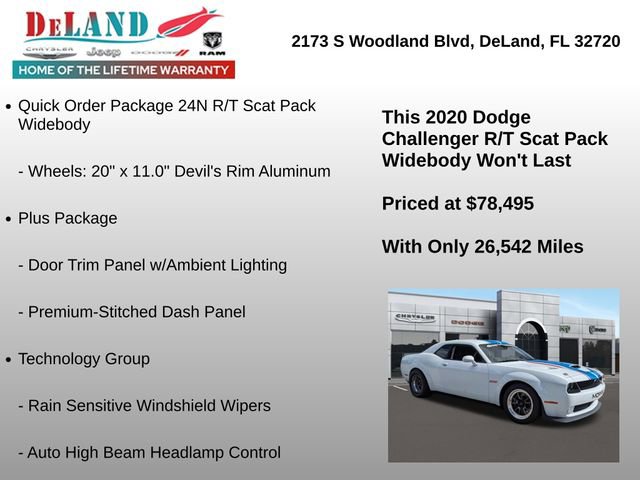 Used 2020 Dodge Challenger R/T Scat Pack image 12