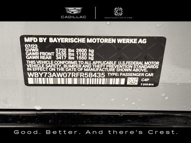 Used 2024 BMW i4 eDrive40 w/ M Sport Package RWD image 31